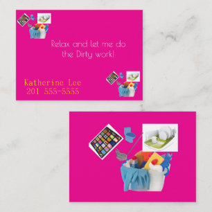 Tarjetas de presentación, Servicios de limpieza
