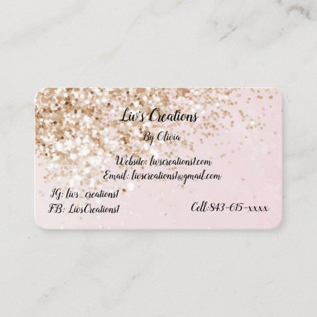 tarjetas de presentación simples (Anverso)