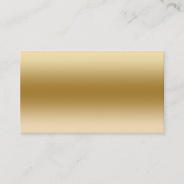 Tarjetas de presentación simples en blanco (Anverso)