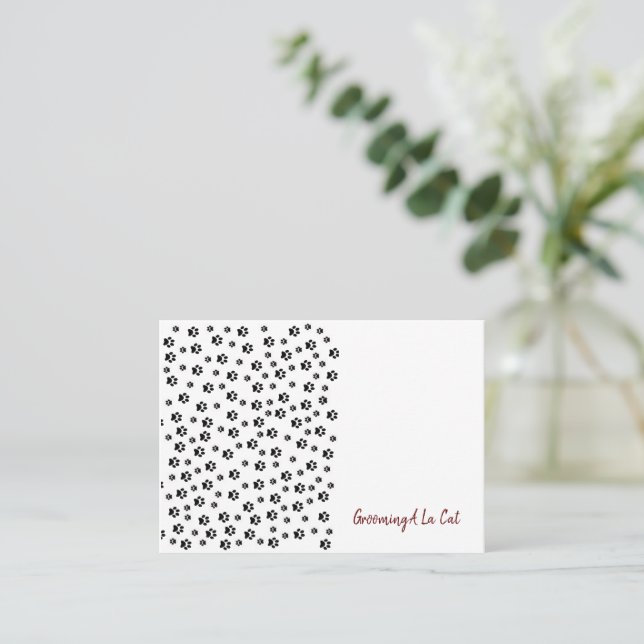 Tarjetas de Presentación, Tarjetas de Presentación (Anverso de pie)