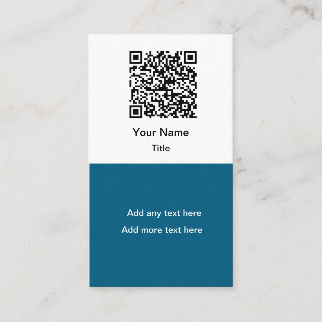 Tarjetas de presentación verticales simples de cód (Anverso)
