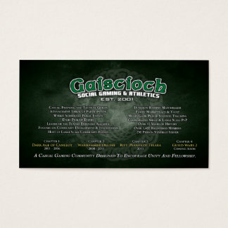 Tarjetas de promoción Gaiscioch