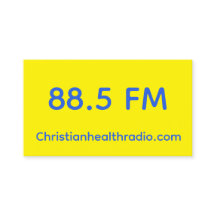 Tarjetas de promoción para Christian Health Radio