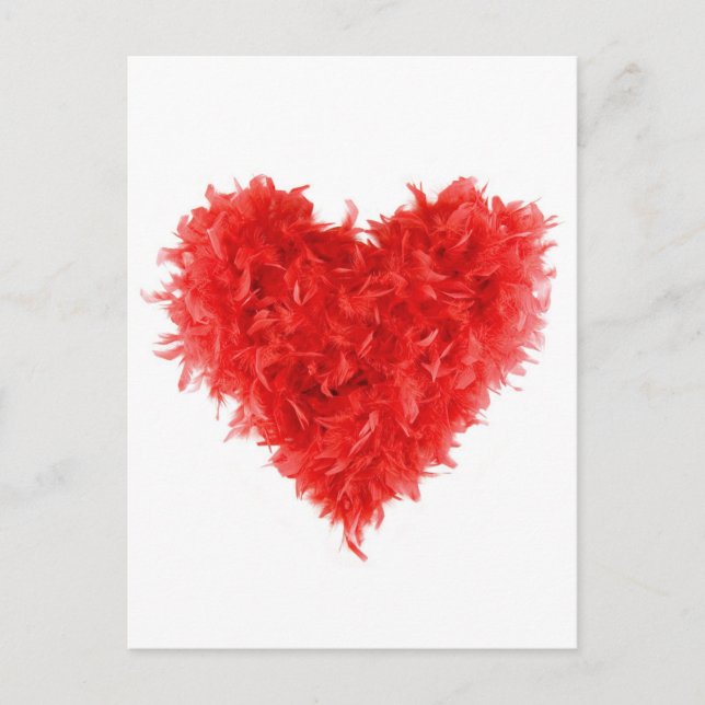 Tarjetas de publicación| Red Heart Boa (Anverso)