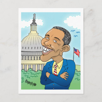 TARJETAS DE PUESTO DE OBAMA PERSONALIZADO