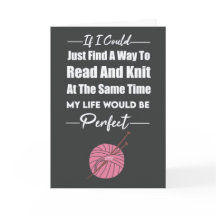 Tarjetas de punto Hilo Knitter minimalista moderno