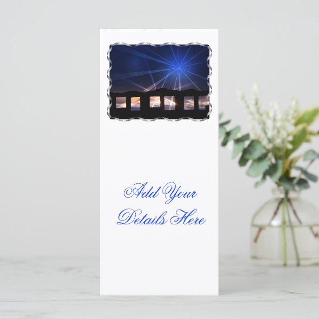 TARJETAS DE RACK DE GALES EN TIEMPO DE GUERRA (Anverso de pie)