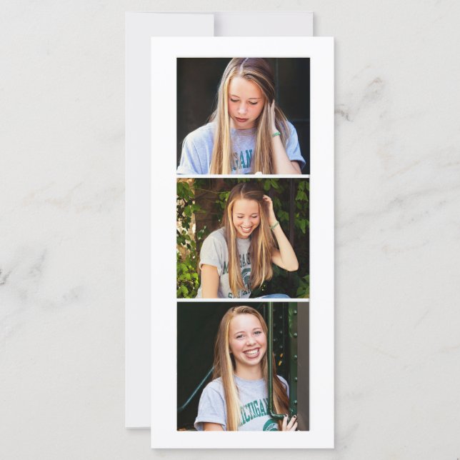 tarjetas de rack de imágenes de graduación (Anverso)