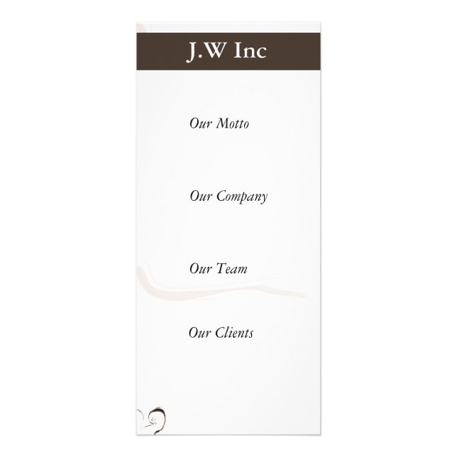 tarjetas de rack para empresas abstractas (Frente)