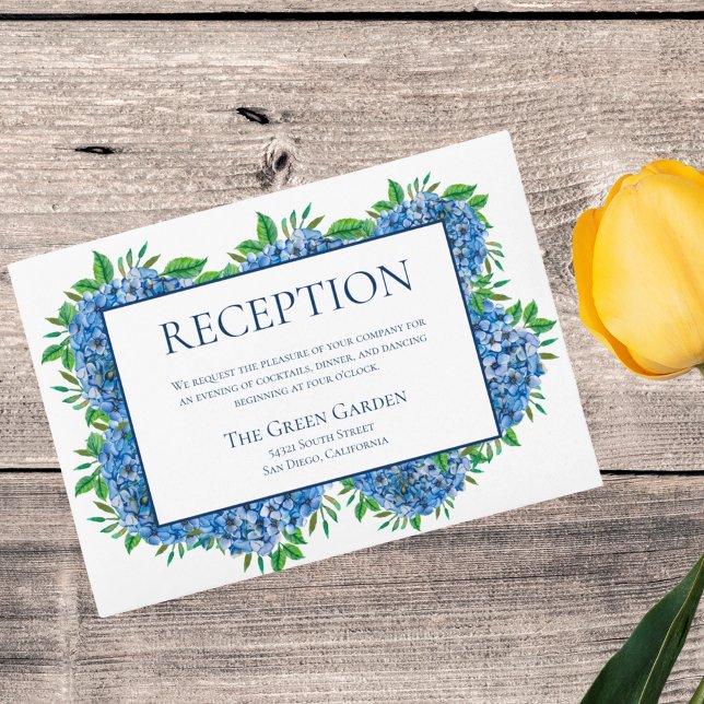 Tarjetas de Recepción de Boda con Acuarelas de Hor (Subido por el creador)
