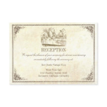 Tarjetas de Recepción de Boda de Alicia en el País