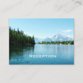 tarjetas de recepción de bodas con fotografía de p