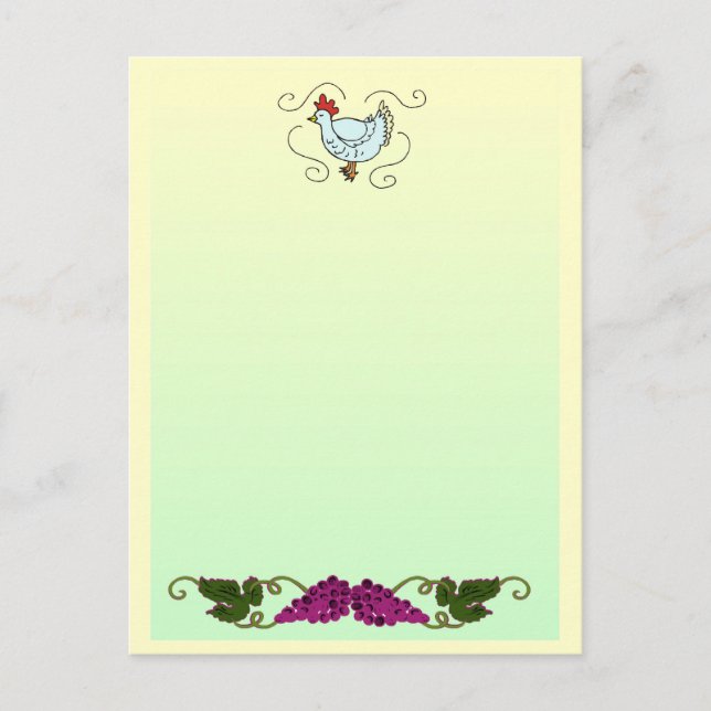 Tarjetas de receta (Anverso)