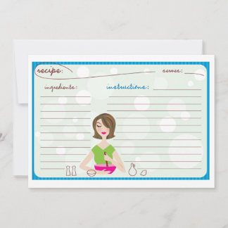 Tarjetas de receta