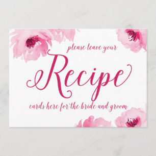 Tarjetas de receta Rótulo Imprimir