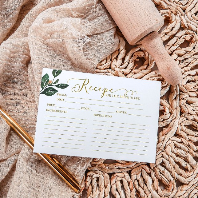 Tarjetas de Recetas de Despedida de Soltera con Ca (Subido por el creador)