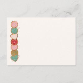 Tarjetas de Recetas de Galletas