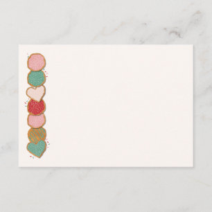 Tarjetas de Recetas de Galletas