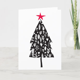 TARJETAS DE RECIBIMIENTO DE CHRISTMAS TREE COLAGE