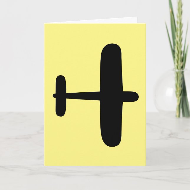 TARJETAS DE RECIBIMIENTO DEL AVIÓN PILOTO DE VIAJE (Anverso)