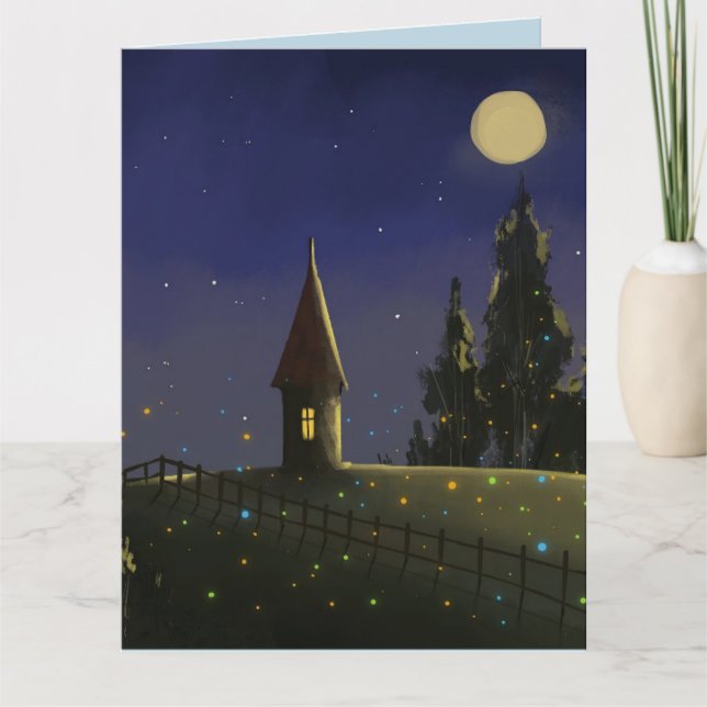 TARJETAS DE RECIBIMIENTO DEL CUMPLEAÑOS DE LA LUZ  (Anverso)