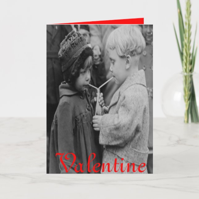 TARJETAS DE RECIBIMIENTO el día de San Valentín -  (Anverso)