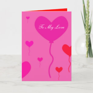 TARJETAS DE RECIBIMIENTO el día de San Valentín -