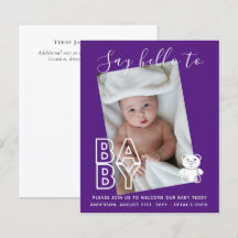 Tarjetas de Recién nacido de  de presupuesto - Niñ