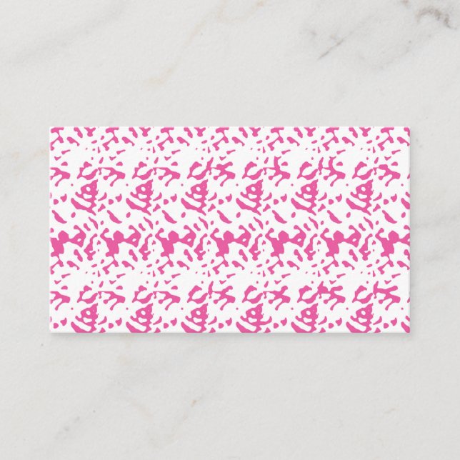 Tarjetas de recordatorio de citas para personaliza (Anverso)