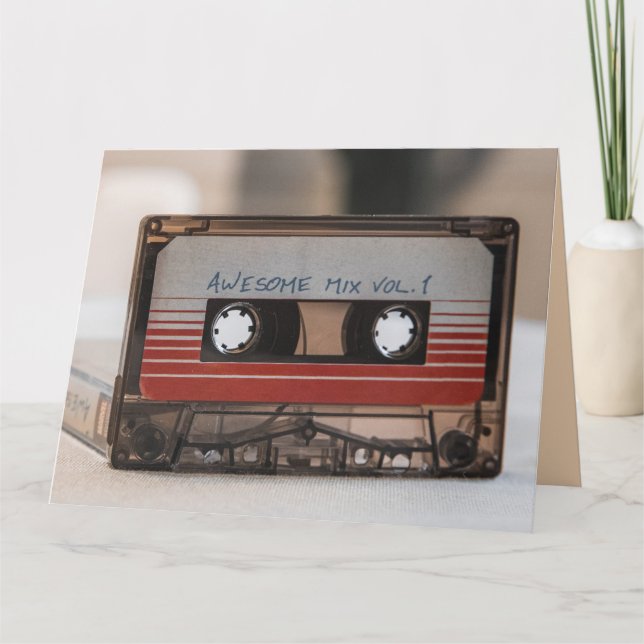 TARJETAS DE RECORTES DE LA CINTA DE CASSETTE DE LO (Anverso)