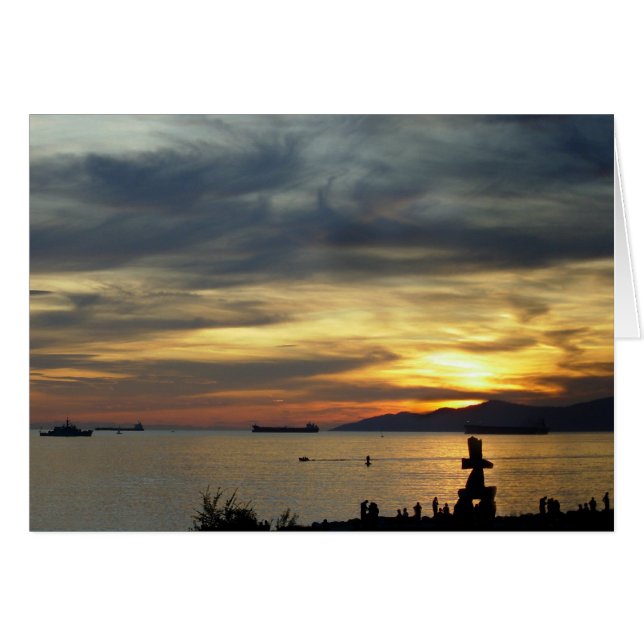 Tarjetas de recuerdo de Vancouver Tarjetas de pais (Anverso (Horizontal))