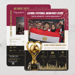 Tarjetas de Recuerdos de Fútbol Global 2026