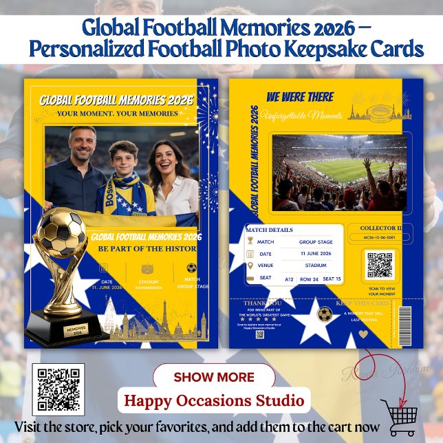 Tarjetas de Recuerdos de Fútbol Global 2026 (Subido por el creador)