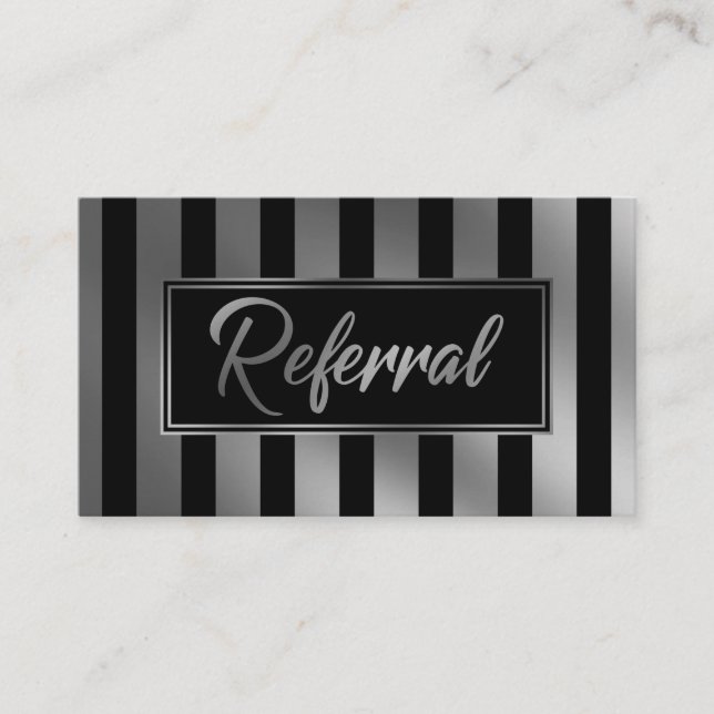 Tarjetas de Referencia con Rayas Verticales Platea (Anverso)