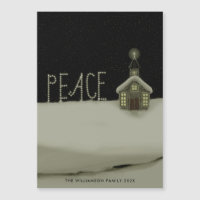 Tarjetas de regalo de los Navidades de la paz de l