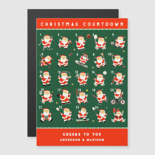 Tarjetas de regalo de Navidad para amantes del dep