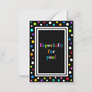 Tarjetas de regalo de punto pequeño_Multi