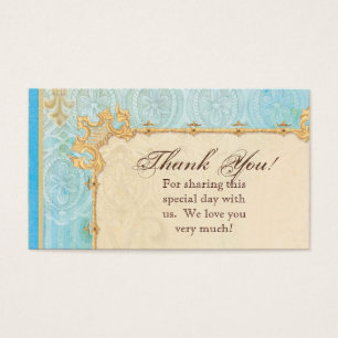 Tarjetas de regalo favoritas - Fleur di Lys Damask