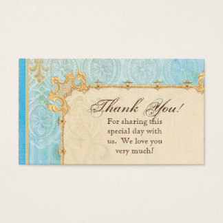 Tarjetas de regalo favoritas - Fleur di Lys Damask