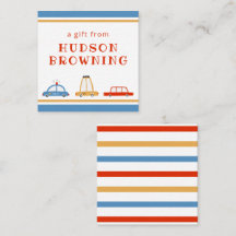 Tarjetas de regalo personalizadas para Cute Cars