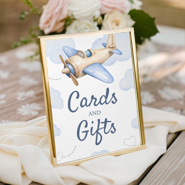 Tarjetas de regalos para aviador de avión Señal de (Subido por el creador)