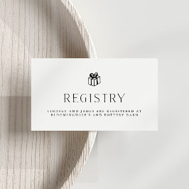 Tarjetas de registro de Bodas ilustradas de época