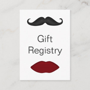 tarjetas de registro de giros y bigote