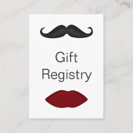 tarjetas de registro de giros y bigote