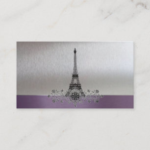 Tarjetas de registro de regalo de la Torre Eiffel
