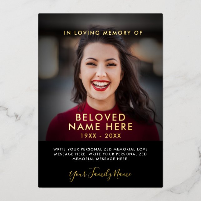 Tarjetas de Relieve metalizado de fotografía de me (Anverso)