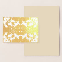 Tarjetas de Relieve metalizado simples y elegantes