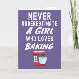 Tarjetas de repostería rosadas lindas para niñas p