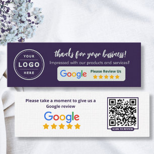 Tarjetas de reseñas de Google Deep Plum