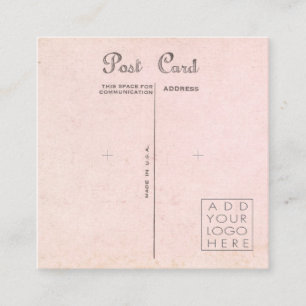 Tarjetas de respaldo de aretes de tarjeta postal a